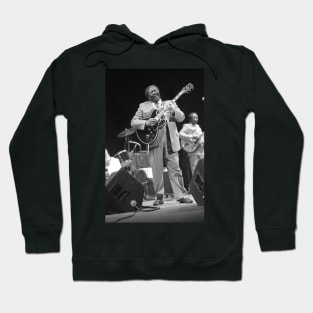 B B King BW Photograph Hoodie